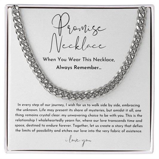 Boyfriend Promise Necklace