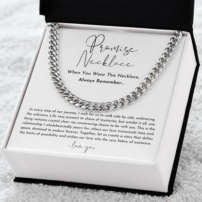 Boyfriend Promise Necklace